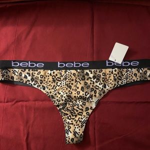 BeBe Leopard ThongNew with tag never worn